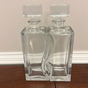 Bohemia Crystal Decanter set 24% Pb0